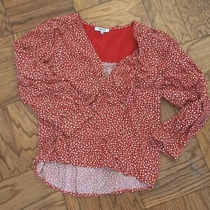 Maxwell blouse with button detailing